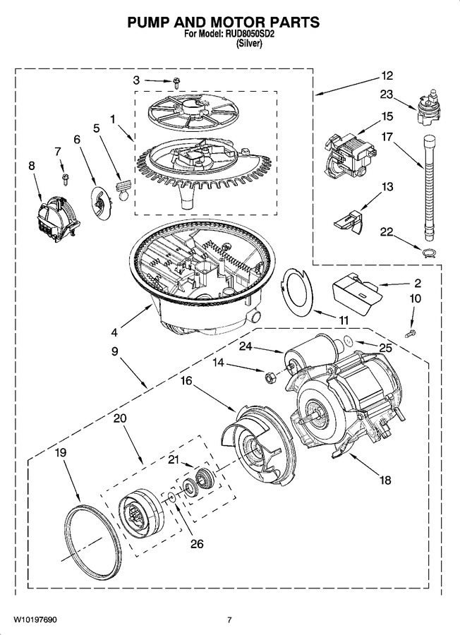 Diagram for RUD8050SD2