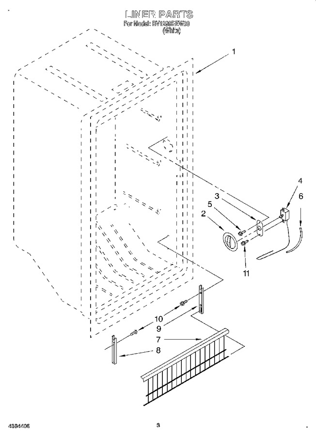 Diagram for RV1299REW00