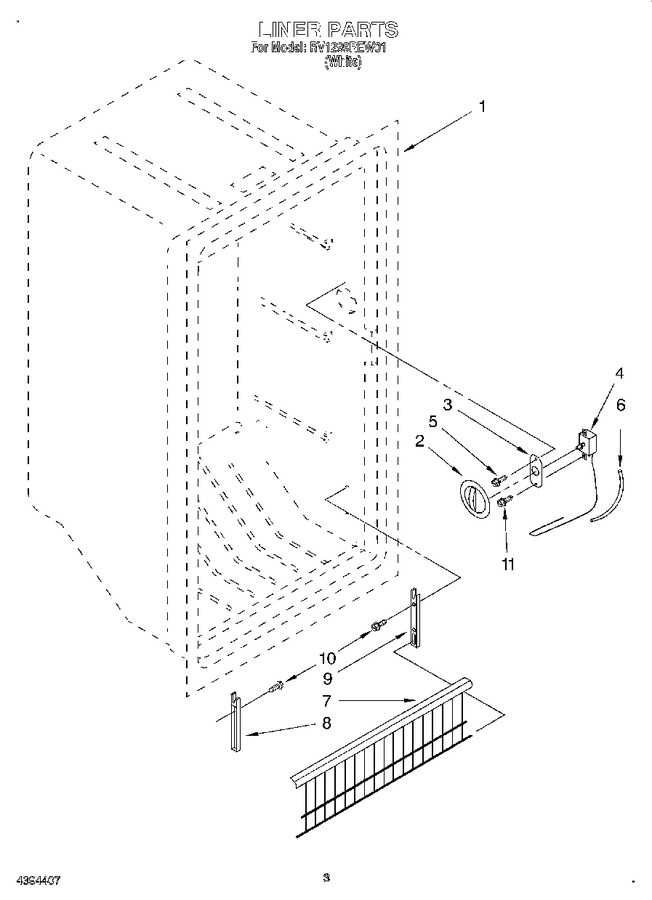 Diagram for RV1299REW01