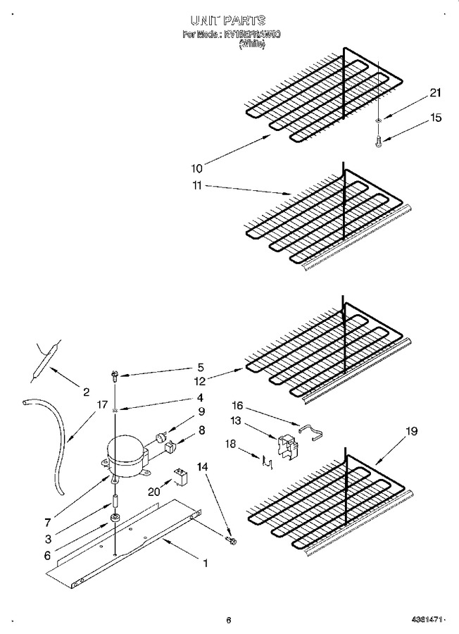 Diagram for RV15EFRAW00