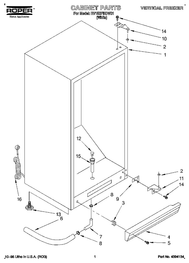 Diagram for RV15EFRDW01