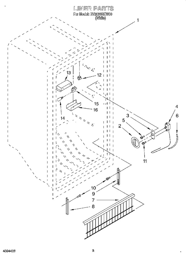 Diagram for RV2099REW00