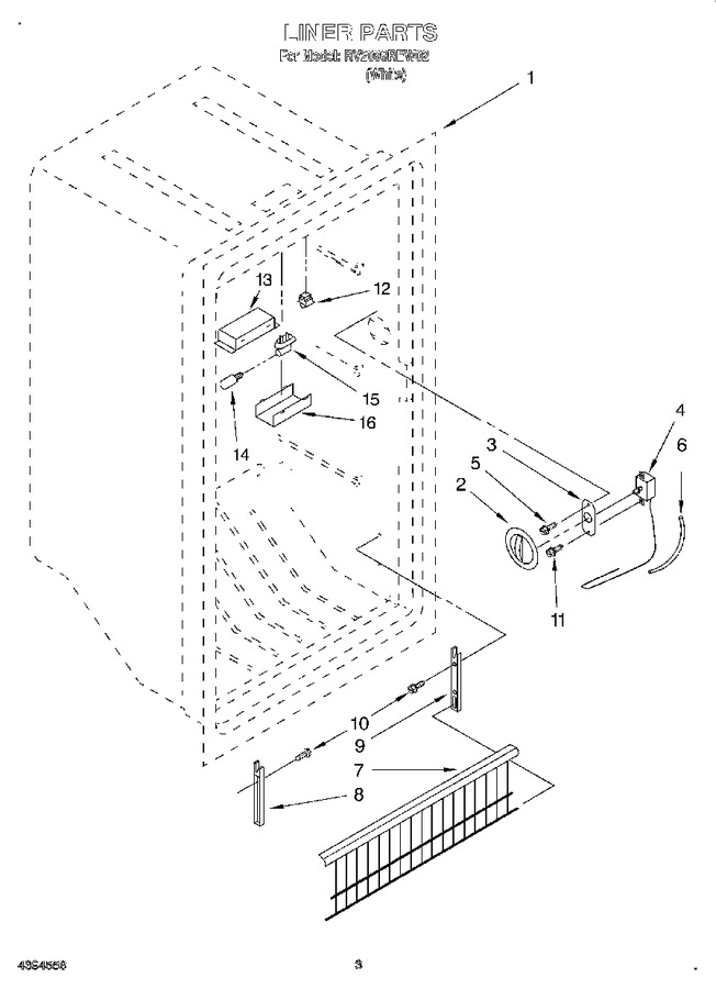 Diagram for RV2099REW02