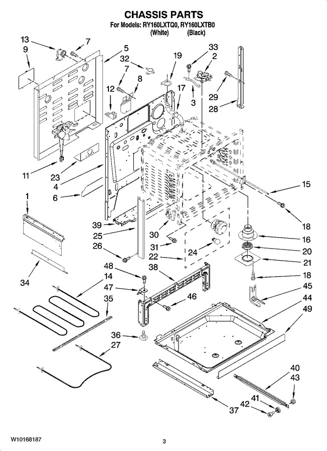 Diagram for RY160LXTB0