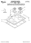 Diagram for 01 - Cooktop Parts