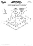 Diagram for 01 - Cooktop Parts