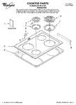 Diagram for 01 - Cooktop Parts