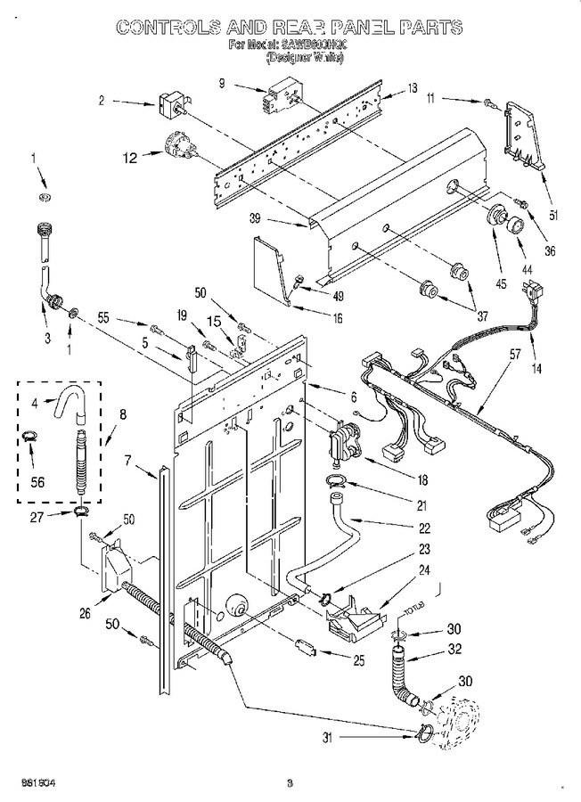 Diagram for SAWB600HQ0