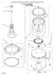 Diagram for 03 - Agitator, Basket And Tub