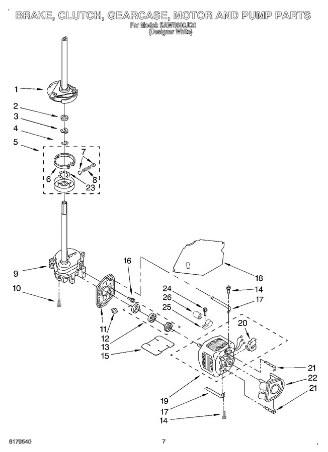 Diagram for SAWB600JQ0