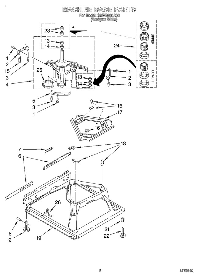Diagram for SAWB600JQ0