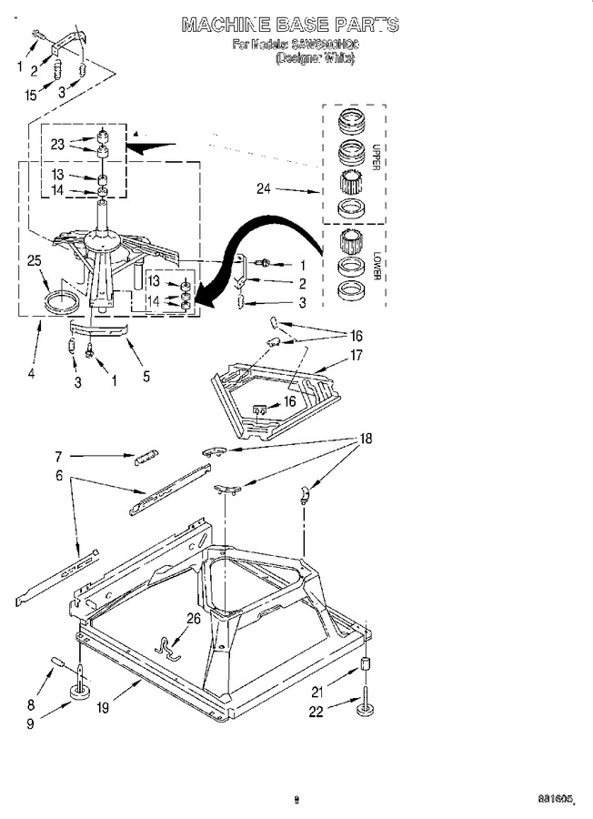 Diagram for SAWS800HQ0