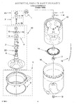 Diagram for 03 - Agitator, Basket And Tub