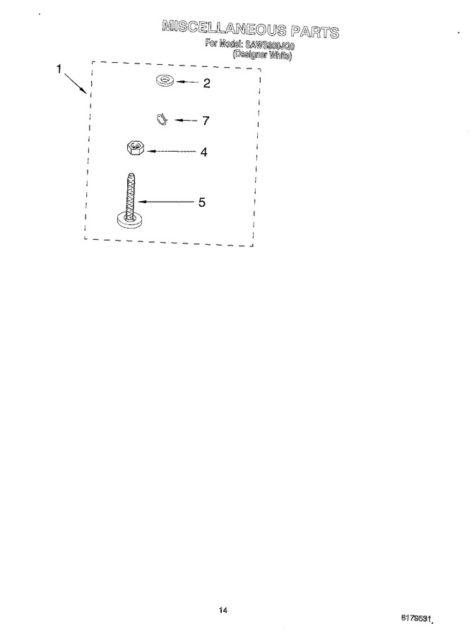 Diagram for SAWS800JQ0