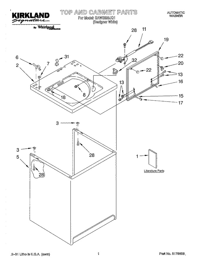 Diagram for SAWS800JQ1