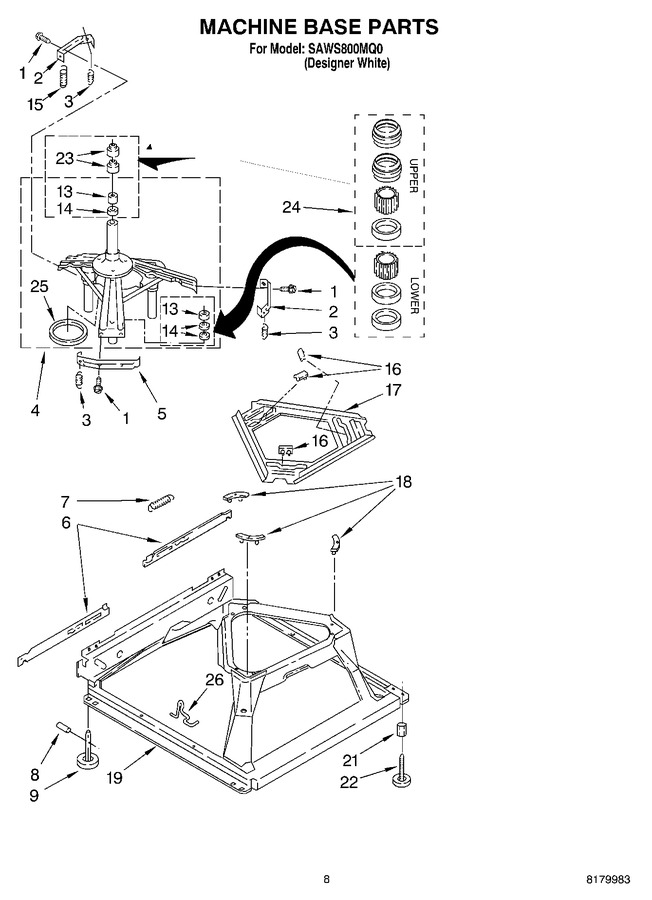 Diagram for SAWS800MQ0
