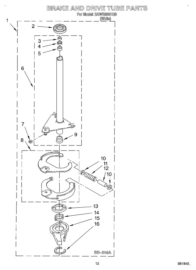 Diagram for SAWS900HQ0