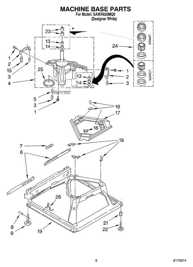 Diagram for SAWX650MQ0