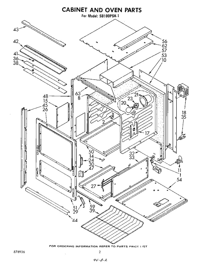 Diagram for SB100PSK1