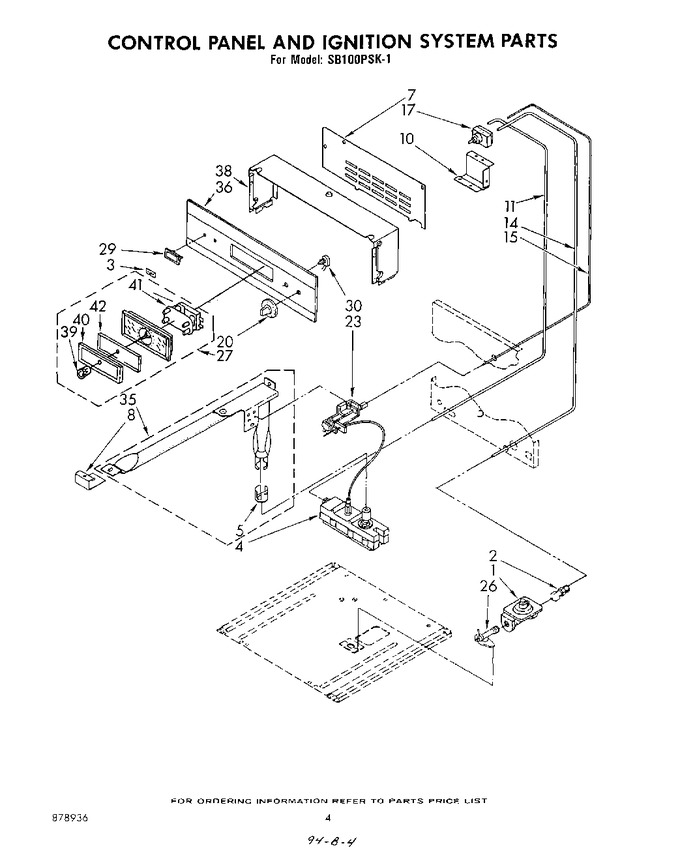 Diagram for SB100PSK1