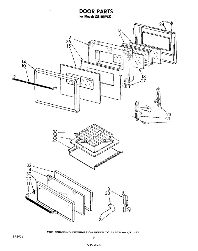 Diagram for SB100PSK1