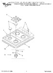 Diagram for 01 - Cooktop, Burner And Grate