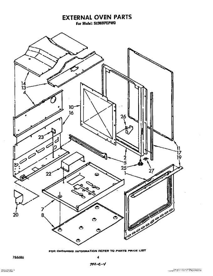 Diagram for SE960PEPW0