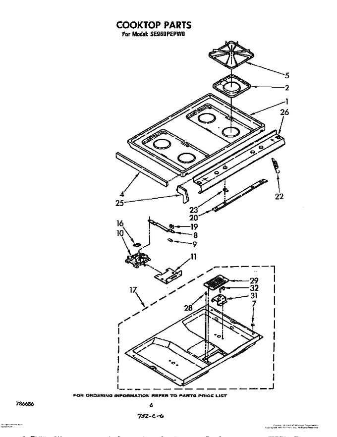 Diagram for SE960PEPW0
