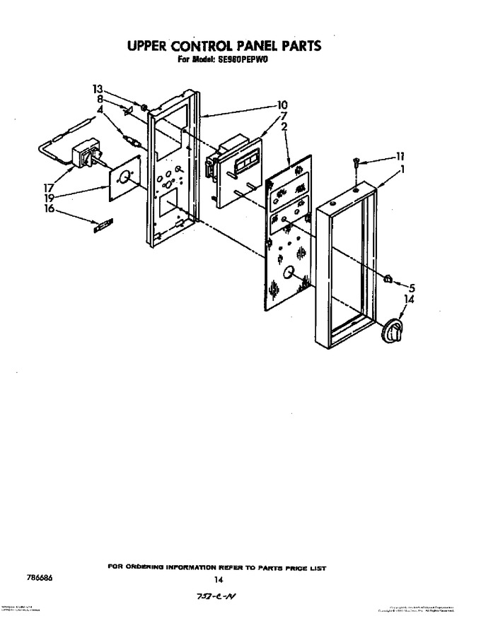 Diagram for SE960PEPW0