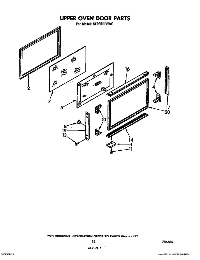 Diagram for SE960PEPW0