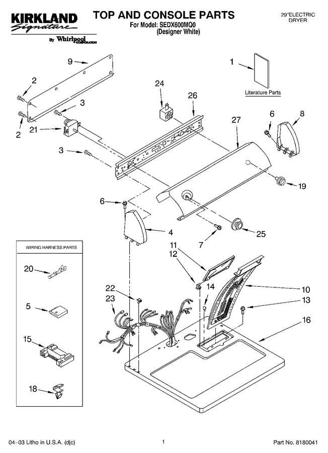 Diagram for SEDX600MQ0