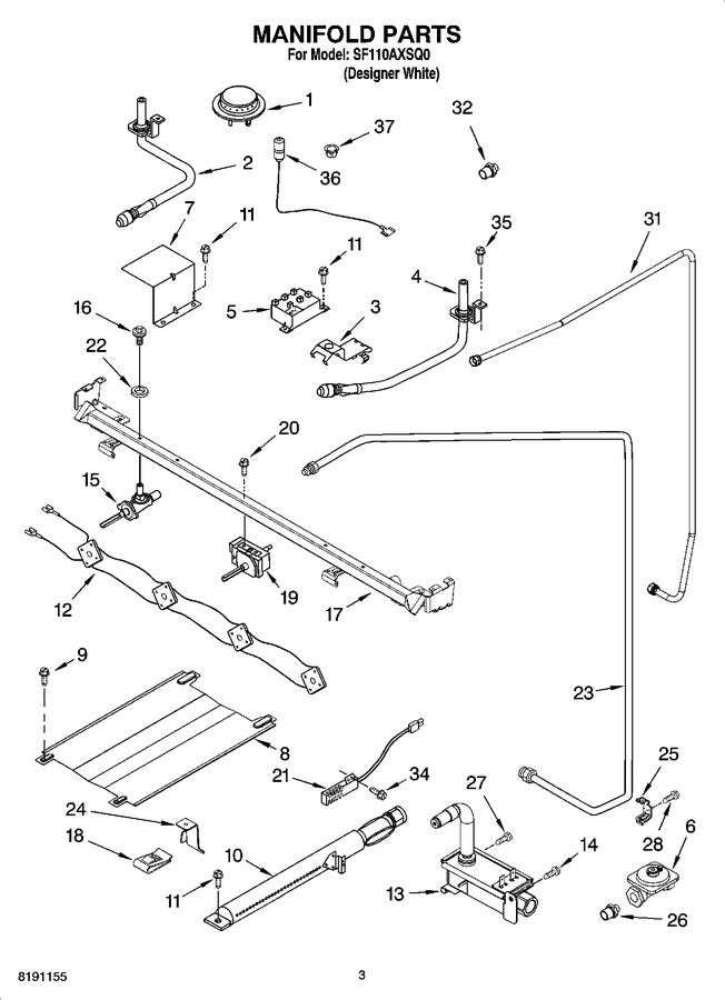 Diagram for SF110AXSQ0