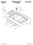 Diagram for 01 - Cooktop Parts