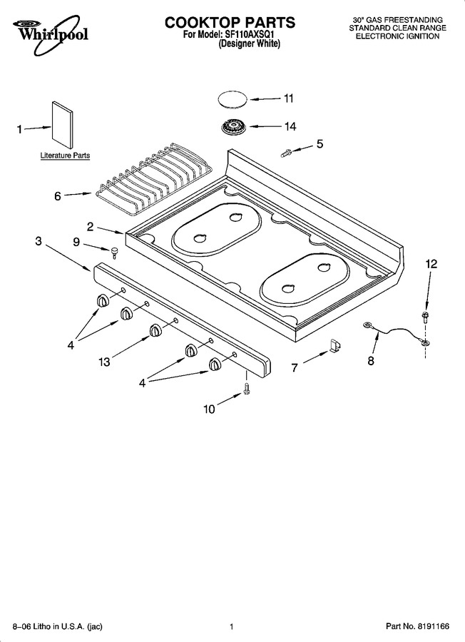 Diagram for SF110AXSQ1