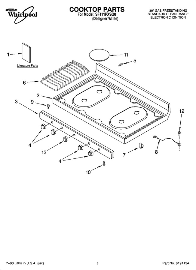 Diagram for SF111PXSQ0