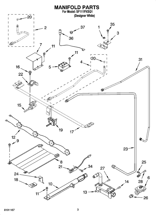 Diagram for SF111PXSQ1