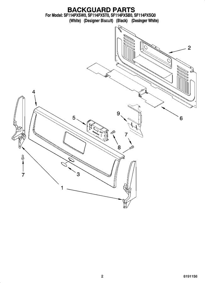 Diagram for SF114PXSQ0