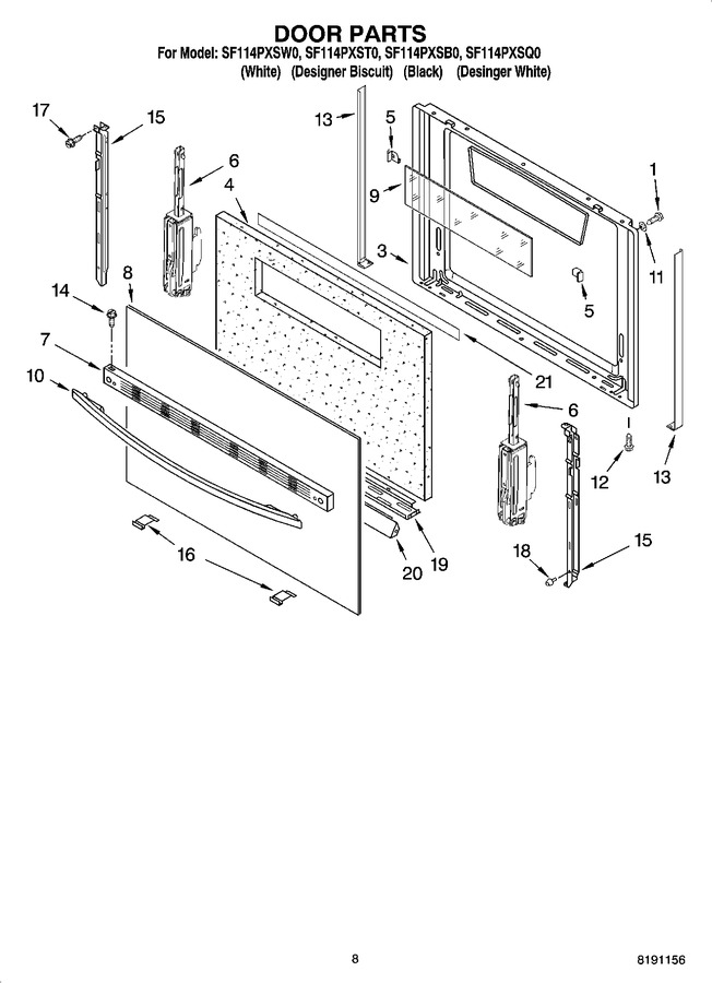 Diagram for SF114PXSB0