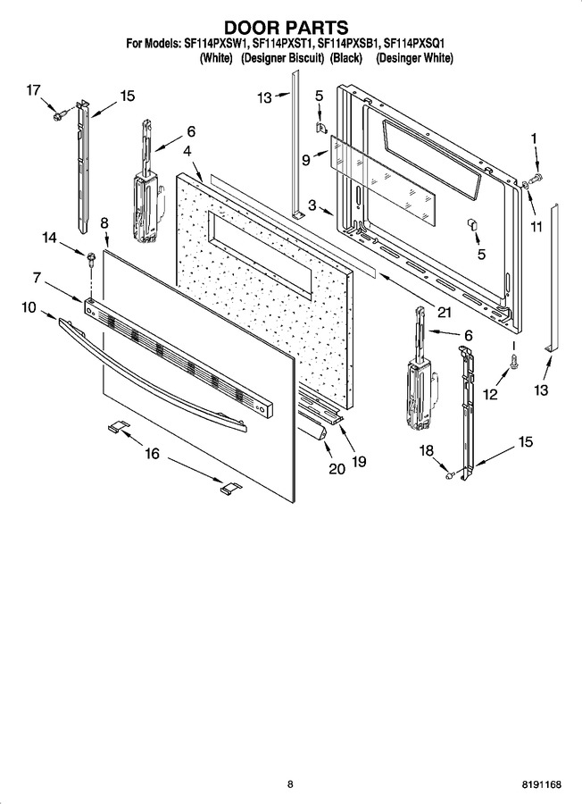 Diagram for SF114PXSQ1