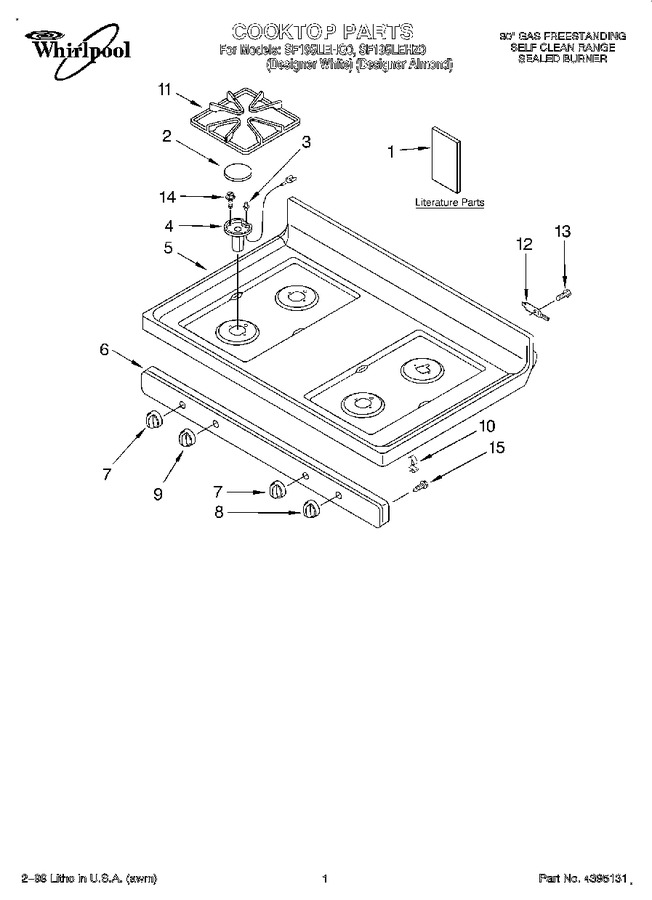 Diagram for SF195LEHZ0