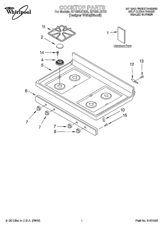 Diagram for SF195LEHT6