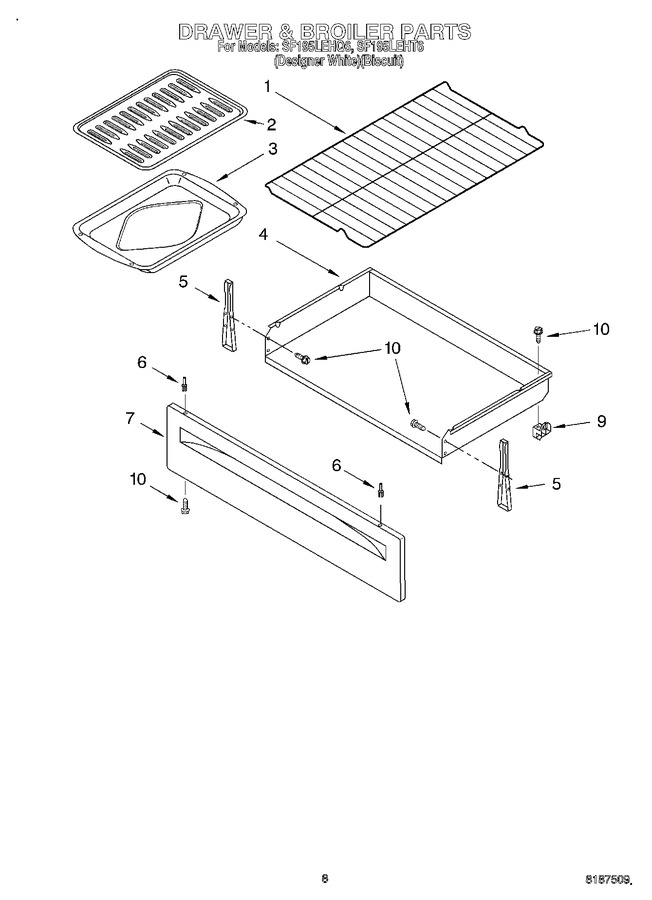 Diagram for SF195LEHQ6