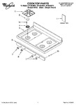 Diagram for 01 - Cooktop Parts