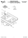 Diagram for 01 - Cooktop Parts