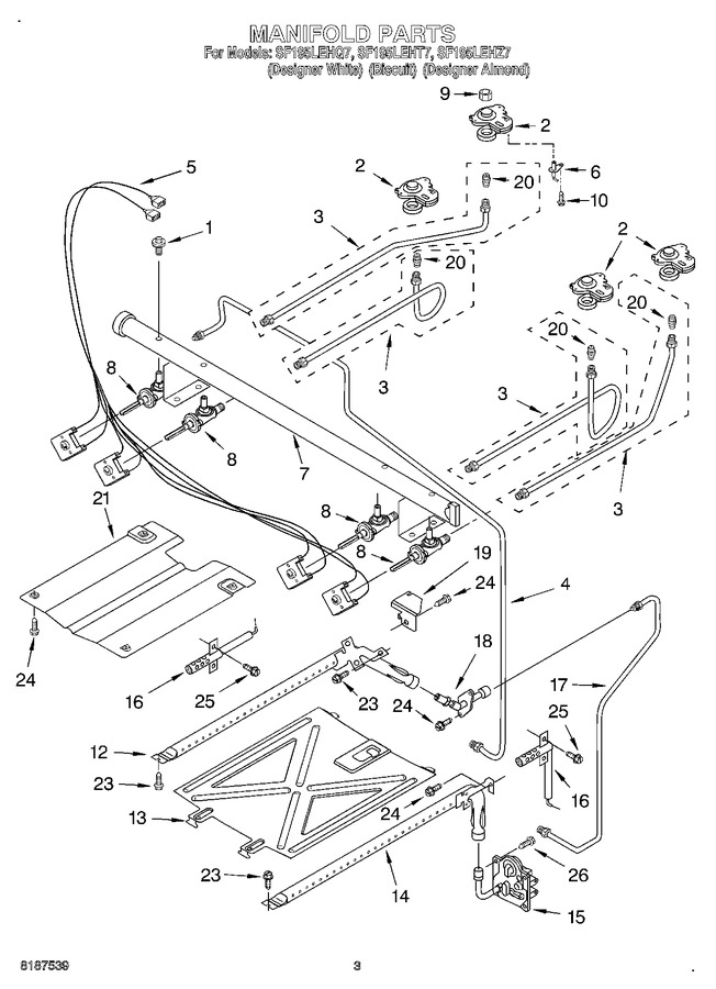 Diagram for SF197LEHZ7