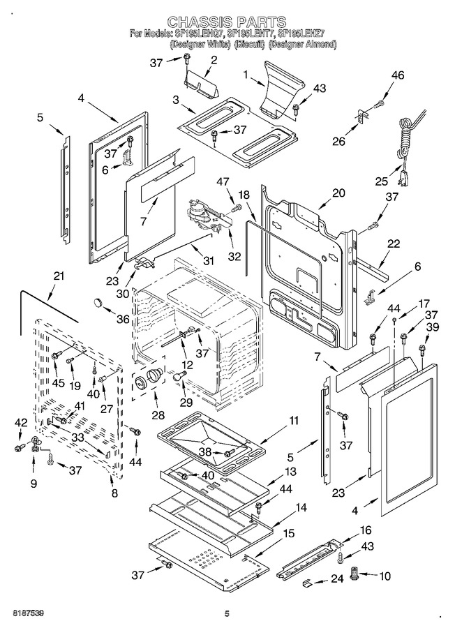 Diagram for SF197LEHZ7