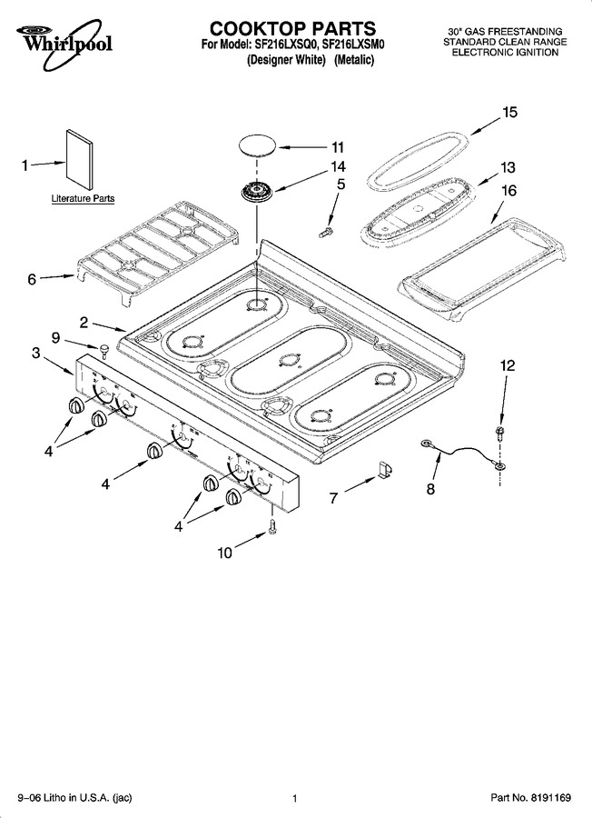 Diagram for SF216LXSM0