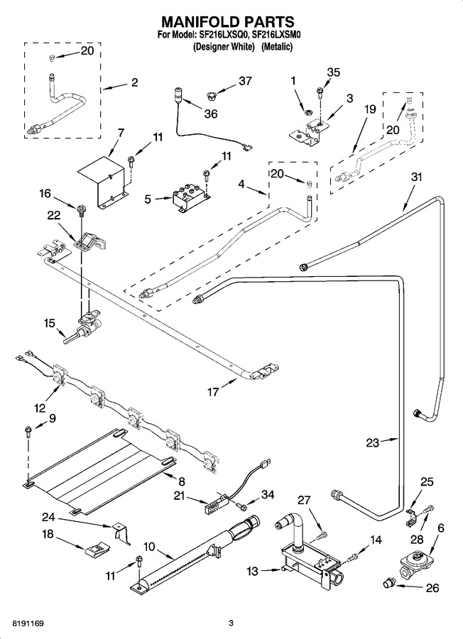 Diagram for SF216LXSQ0