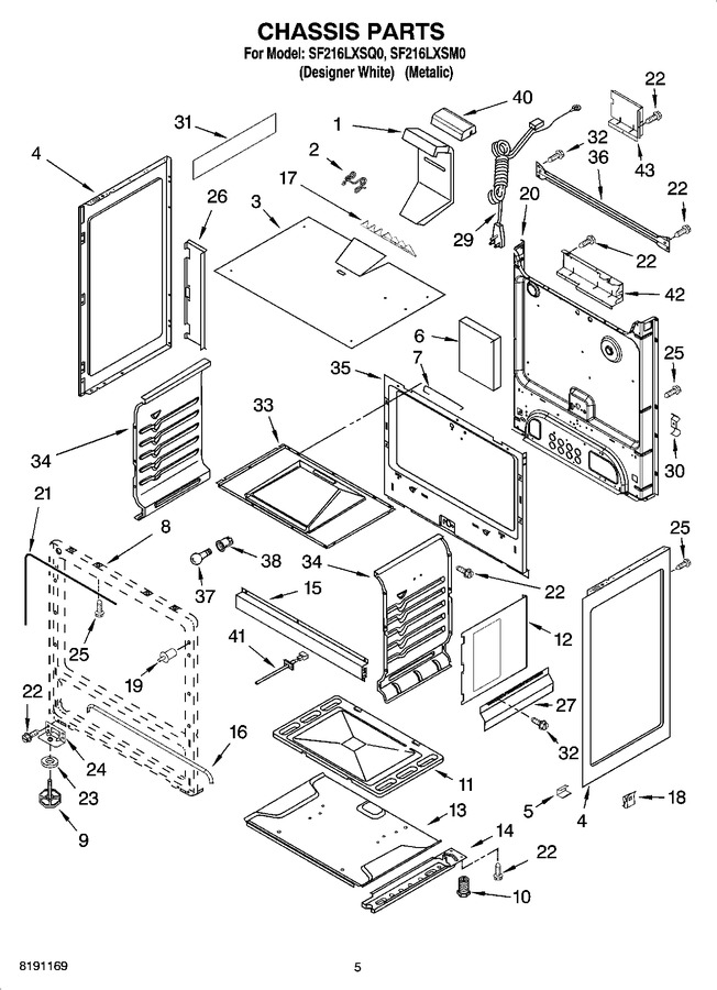 Diagram for SF216LXSQ0