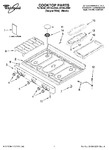 Diagram for 01 - Cooktop Parts